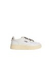 Sneakers Donna Medalist Low con talloncino suede