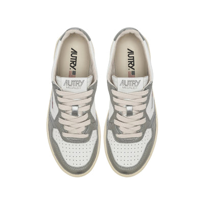 Sneakers Donna Medalist Low bicolor metallizzato