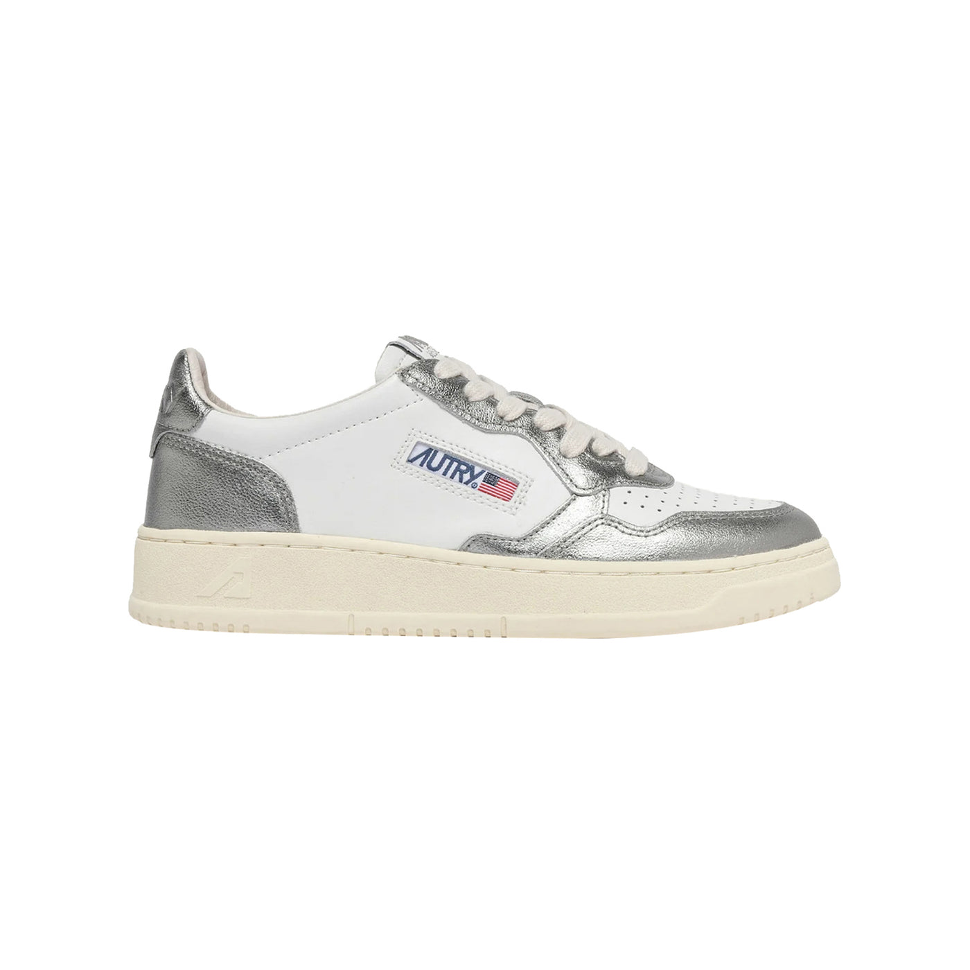 Sneakers Donna Medalist Low bicolor metallizzato