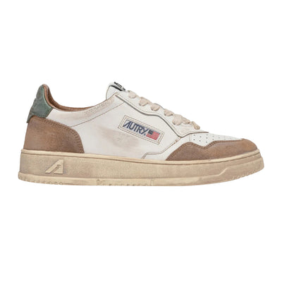 Sneakers Uomo Vintage inserti Biege