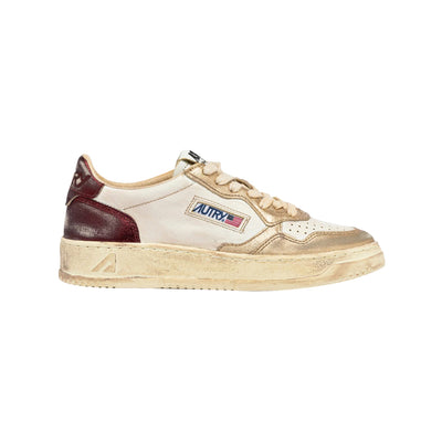 Sneakers Donna Medalist Low Vintage in pelle spazzolata