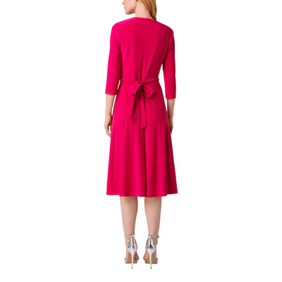 Abito da Donna midi Carylna rosa, Polo Ralph Lauren, indossato retro