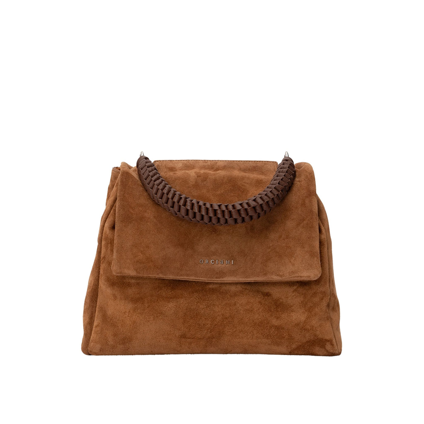 Borsa a mano Donna piccolo Sveva Suede Marrone