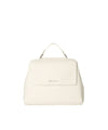 Borsa a mano Donna Sveva Soft Piccola Bianco