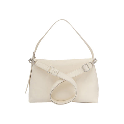 Borsa a spalla Donna Nana Soft Bianco retro