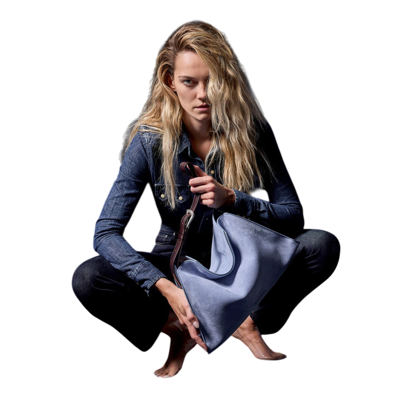 Borsa Donna Trinity, con due scomparti interni e manico a spalla