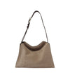 Borsa Donna Trinity tre scomparti Beige