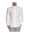 White men's linen shirt