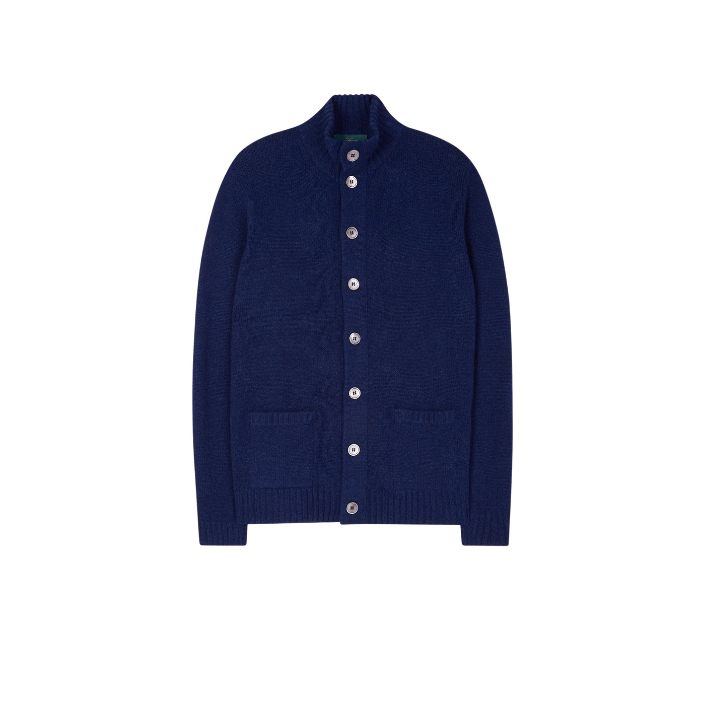 Cardigan Uomo in lana Landford Blu