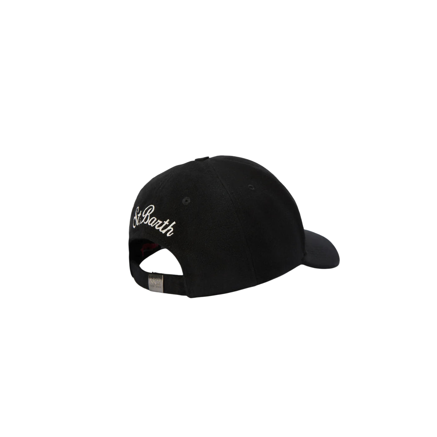 Cappello Uomo Baseball Wool Nero con ricamo Yuppies retro
