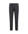 Pantalone Uomo chino, in misto lana, con risvolto