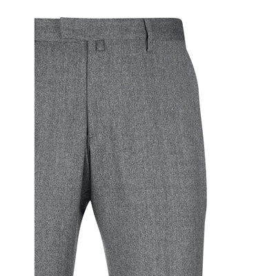 Pantaloni Uomo con risvolto Grigio dettaglio