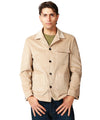 Giacca Uomo in velluto a coste Beige modello frontale