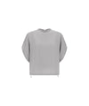 Blusa Donna in raso, con coulisse sul fondo