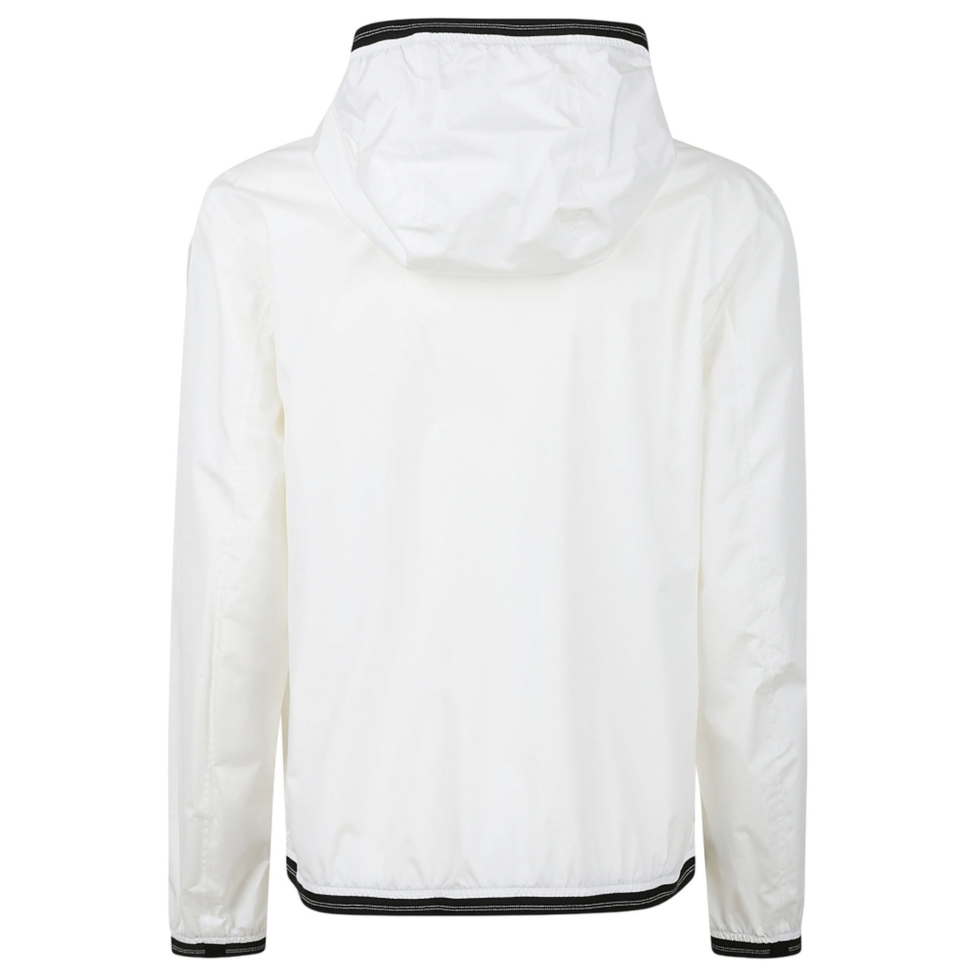Giubbotto Donna con cappuccio fisso bianco retro