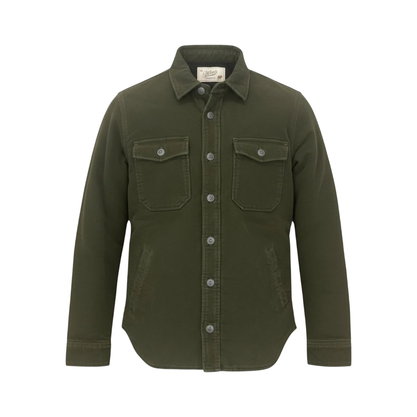 Camicia Uomo trapuntata Moleskine Verde 