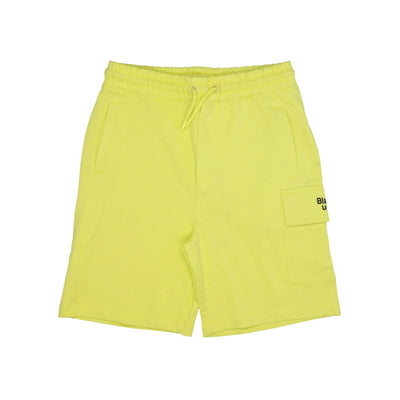 Bermuda Bambino con orlo dritto Verde