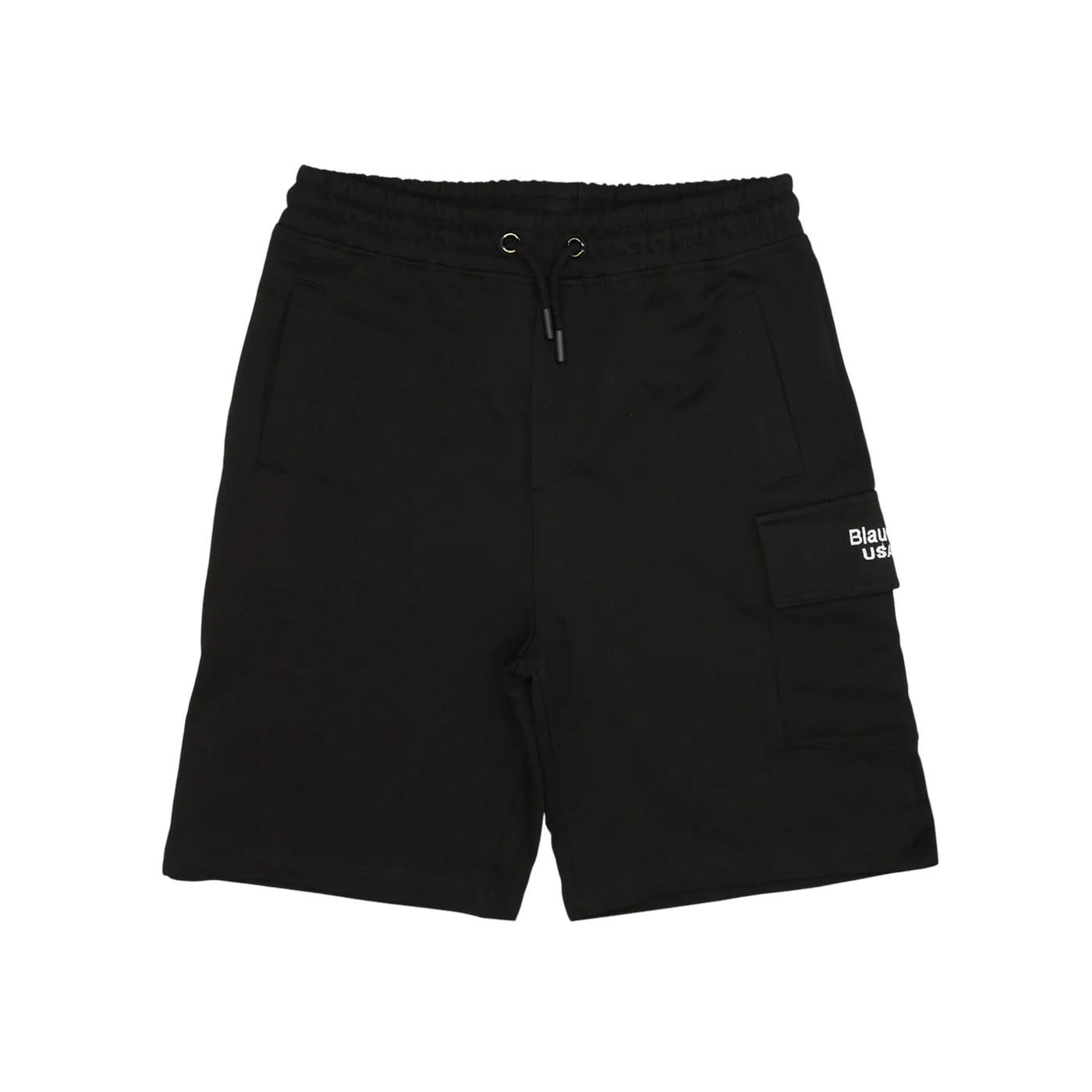 Bermuda Bambino con orlo dritto Nero