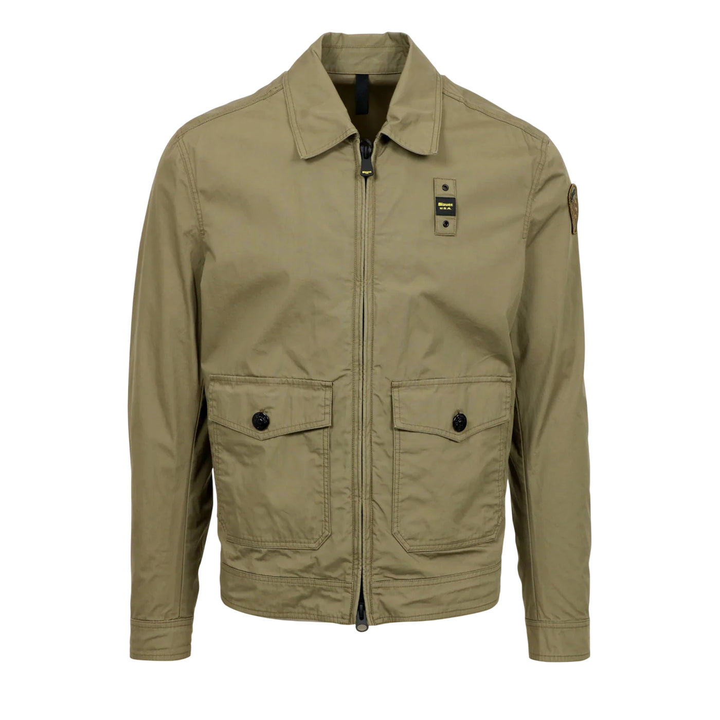 Giubbotto Uomo Federal Verde militare