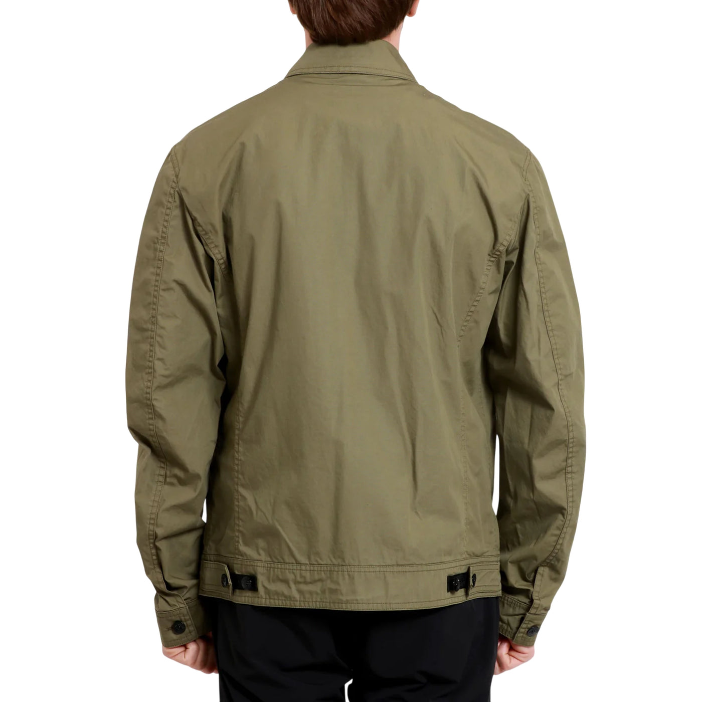 Giubbotto Uomo Federal Verde militare modello retro