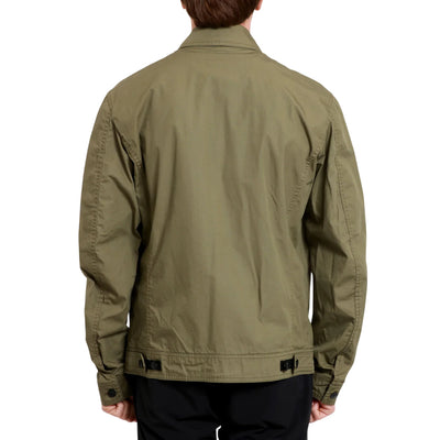 Giubbotto Uomo Federal Verde militare modello retro
