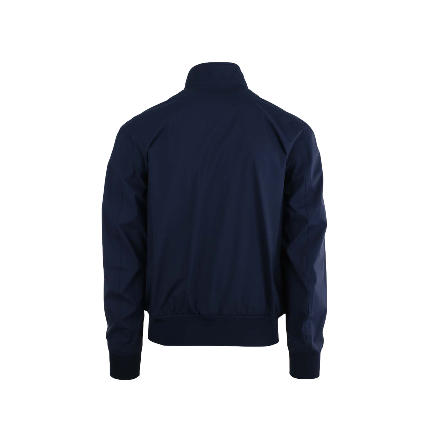 Giubbotto Bomber Uomo in neoprene navy  retro