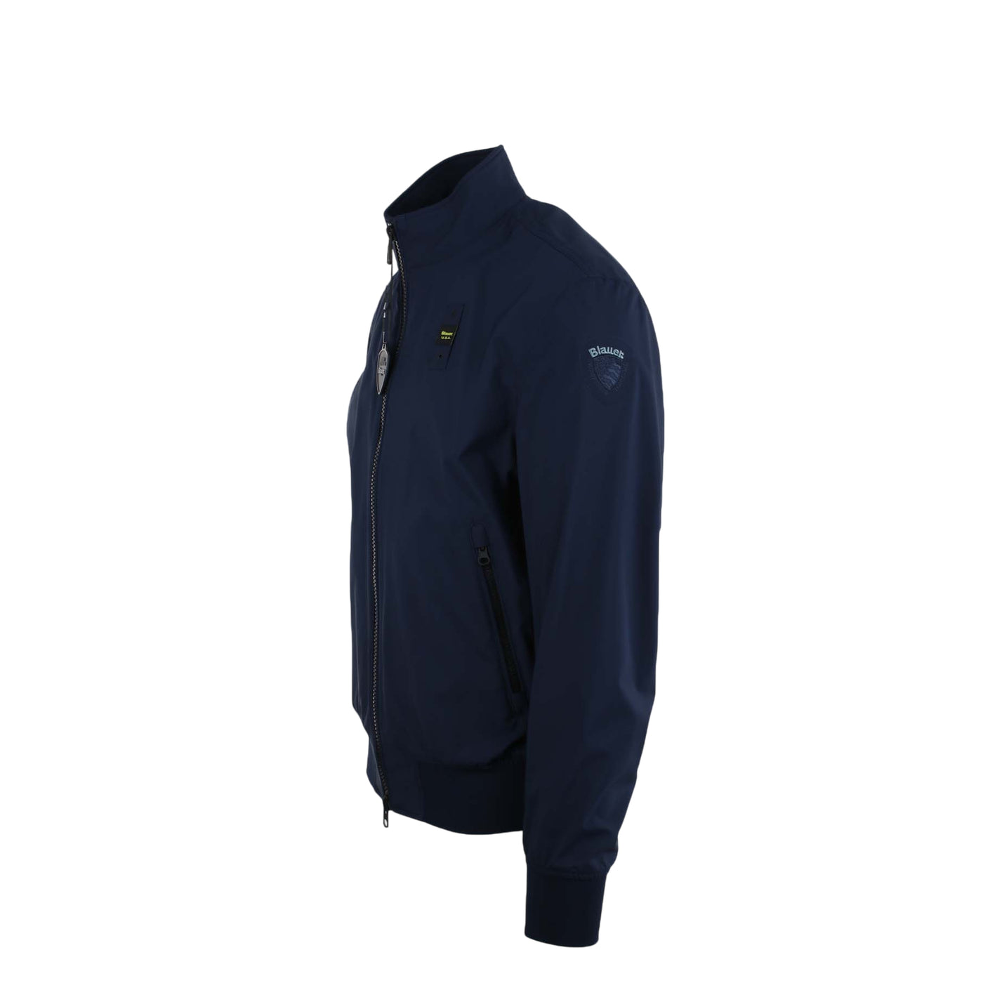 Giubbotto Bomber Uomo in neoprene navy  