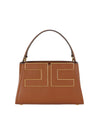 Borsa Donna Cuoio a mano, con maxi logo