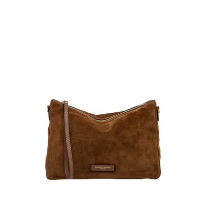Borsa Donna Nora Pouch con cinturino Marrone