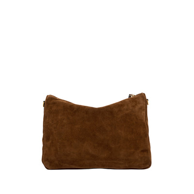 Borsa Donna Nora Pouch con cinturino Marrone retro
