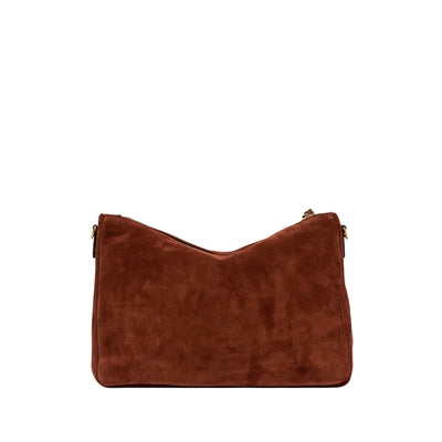 Borsa Donna Nora Pouch con cinturino Rosso retro