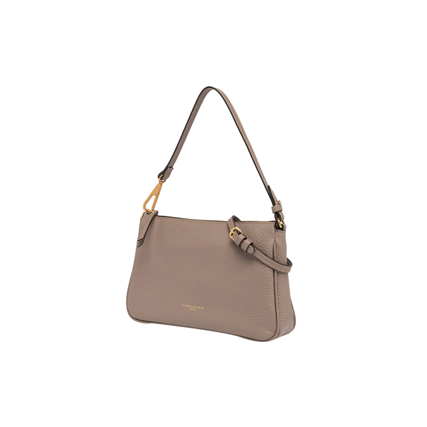 Borsa Donna modello Brooke, in pelle martellata con zip