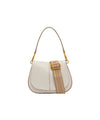 Borsa a spalla Helena Round con tracolla