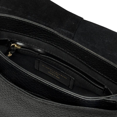 Borsa a spalla Donna Helena Round Nero interno