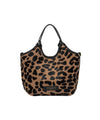 Borsa Donna, modello Dua animalier, con tracolla e pochette