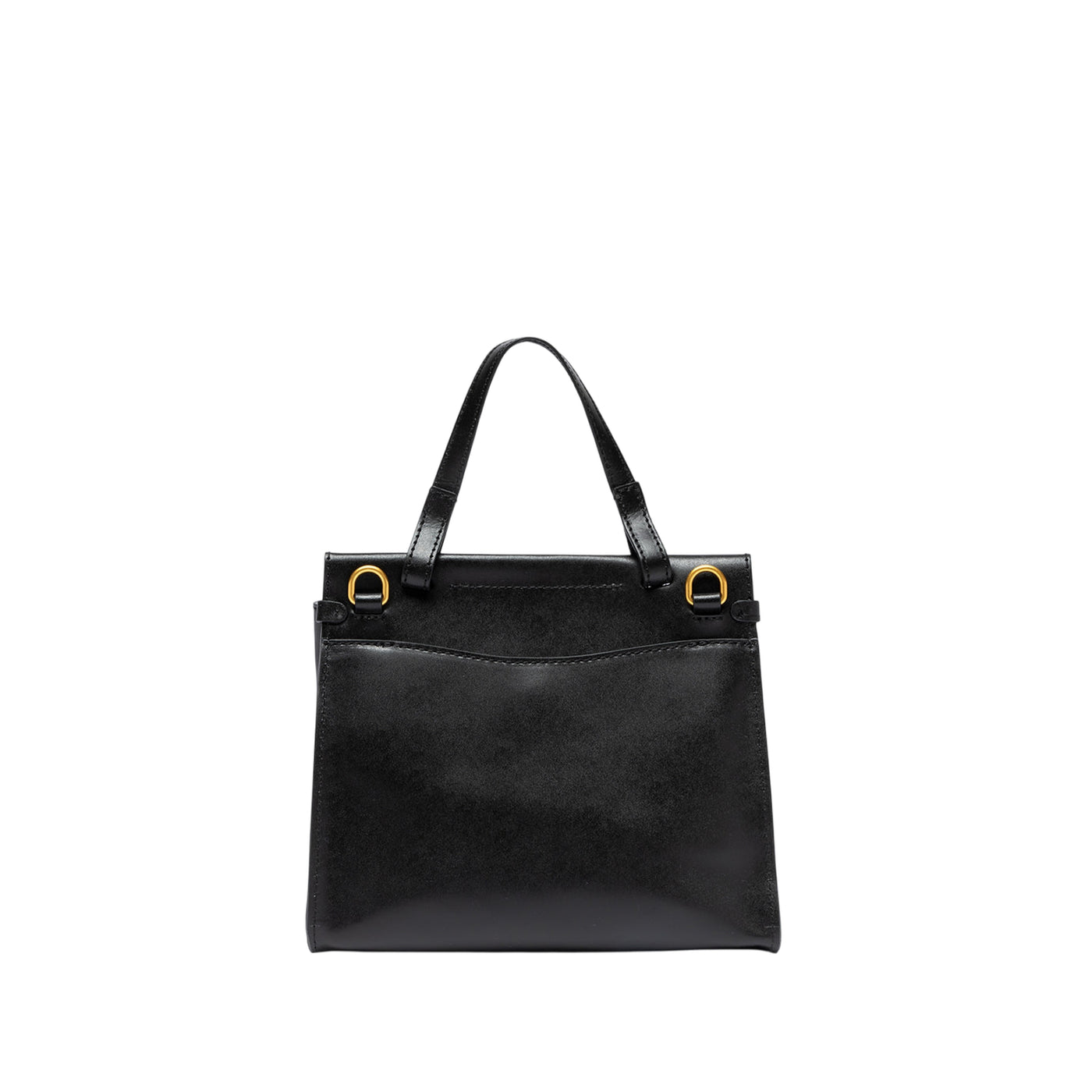 Borsa a mano Donna Tilda Nero con moschettone retro