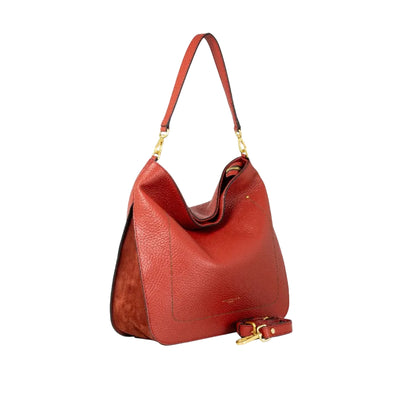 Borsa a mano Donna Olga in pelle Rosso