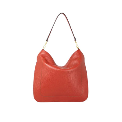 Borsa a mano Donna Olga in pelle Rosso retro
