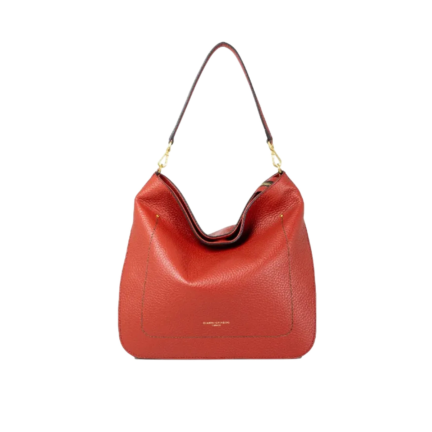 Borsa a mano Donna Olga in pelle Rosso