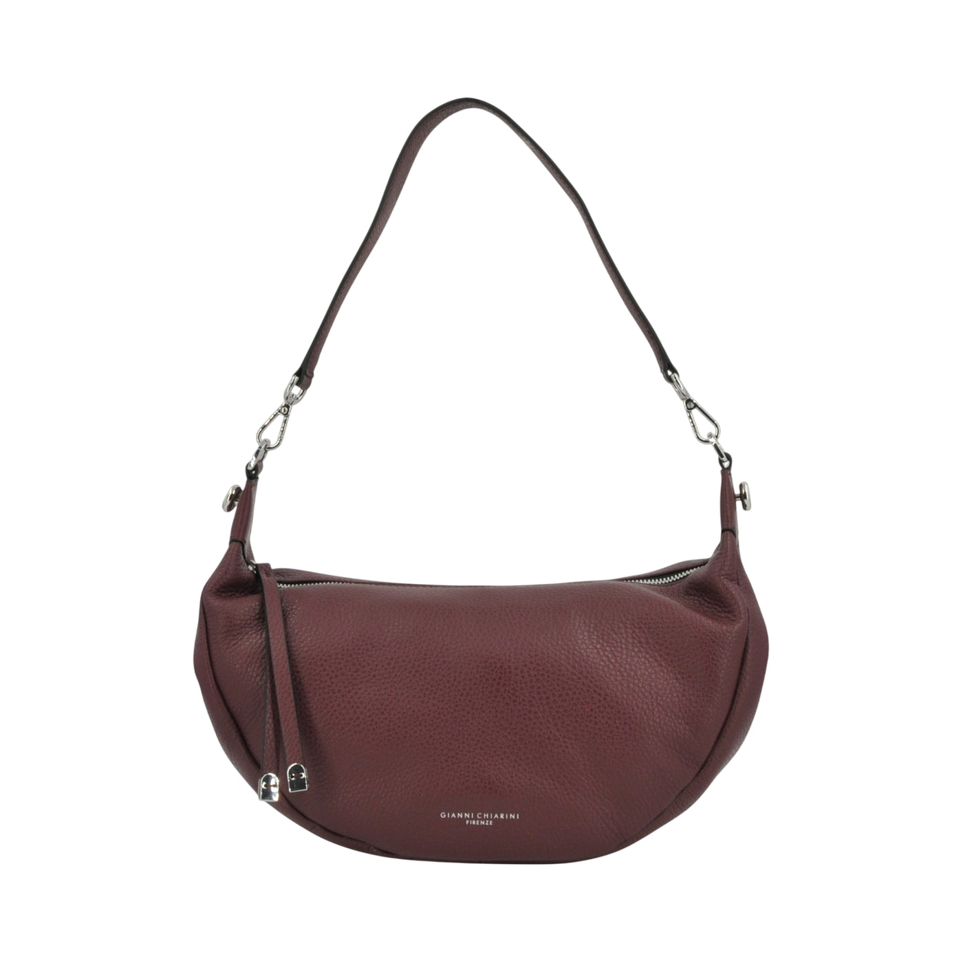 Borsa a spalla Donna a mezzaluna in pelle