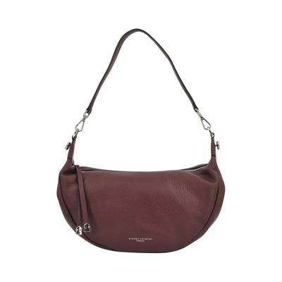 Borsa a spalla Donna a mezzaluna in pelle