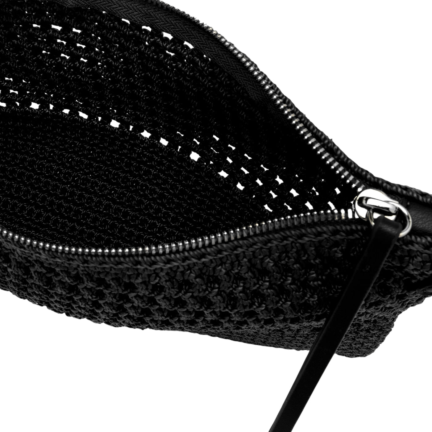 Borsa da Donna a tracolla Victoria traforata nero interno