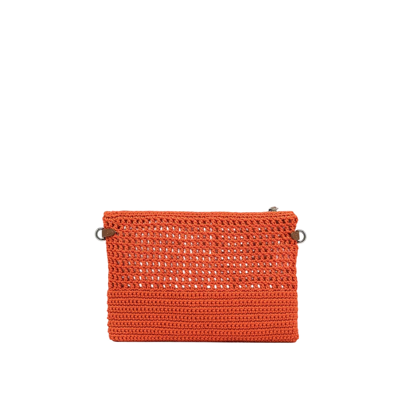 Borsa da Donna a tracolla Victoria traforata arancione retro