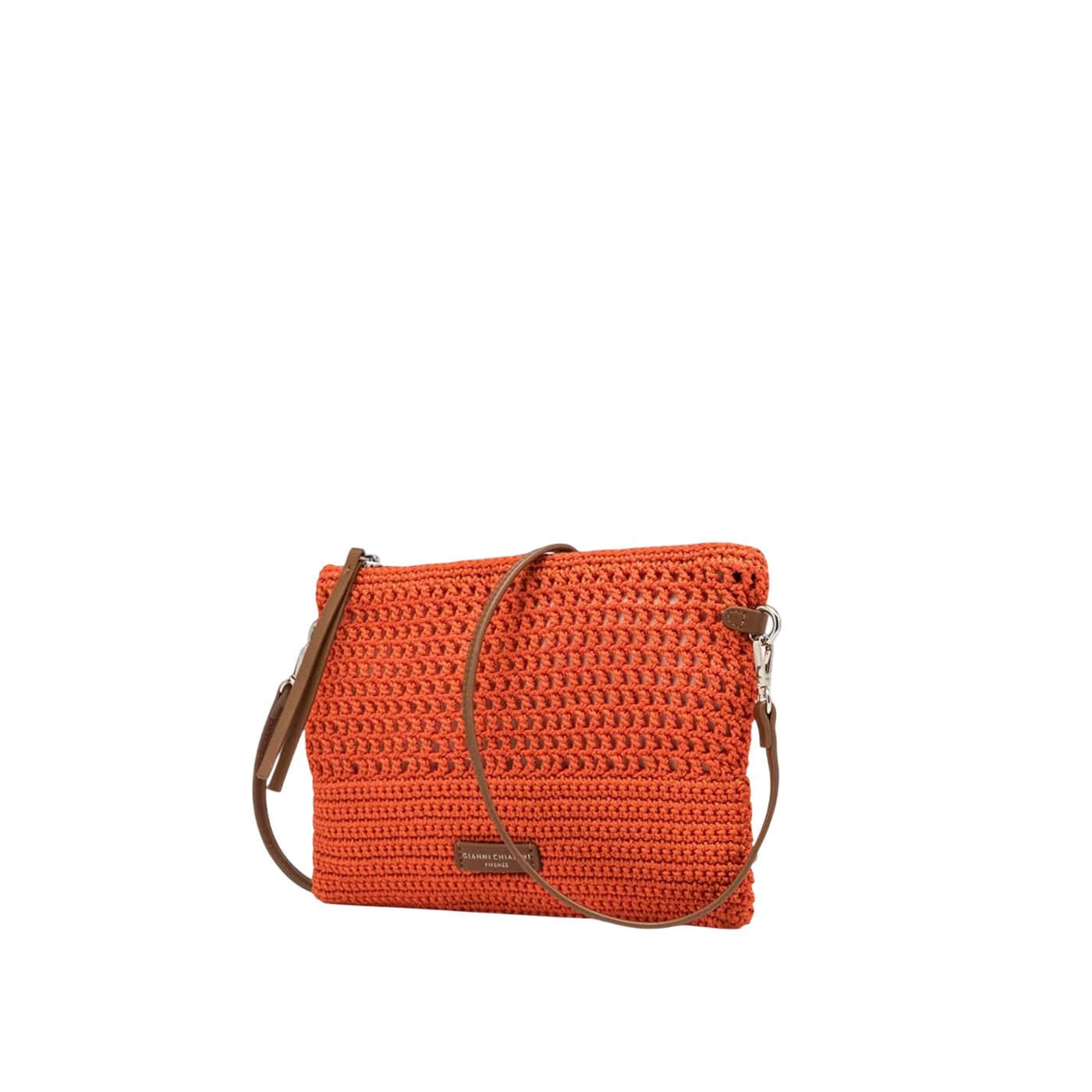 Borsa da Donna a tracolla Victoria traforata arancione