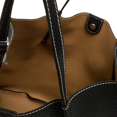 Borsa a spalla Donna modello Dory Nero interno