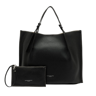 Borsa a spalla Donna modello Dory Nero con pochette vicina