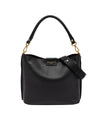Borsa a mano Donna con manico con moschettoni Nero