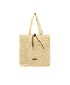 Borsa Shopper Nefeli in paglia Beige