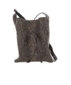 Borsa Donna Sienna stampata, a secchiell