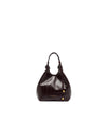 Borsa Donna Dua piccola Bordeaux, con tracolla 